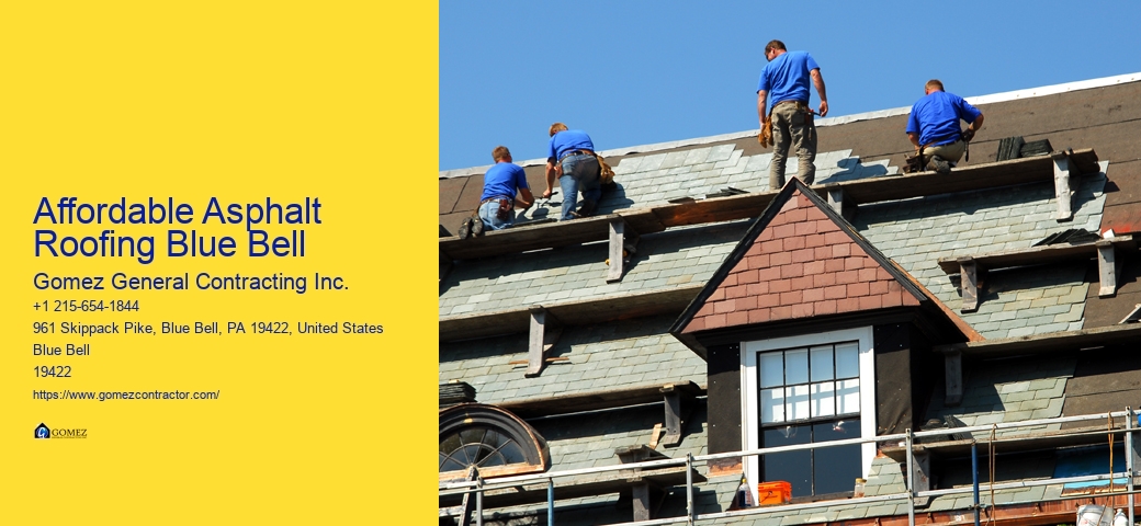 Affordable Asphalt Roofing Blue Bell