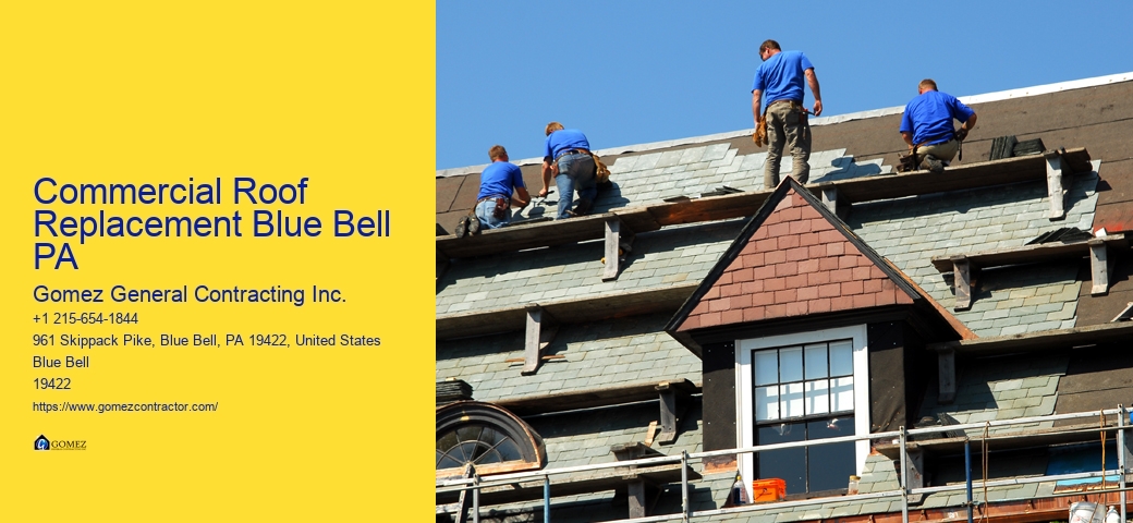 Commercial Roof Replacement Blue Bell PA