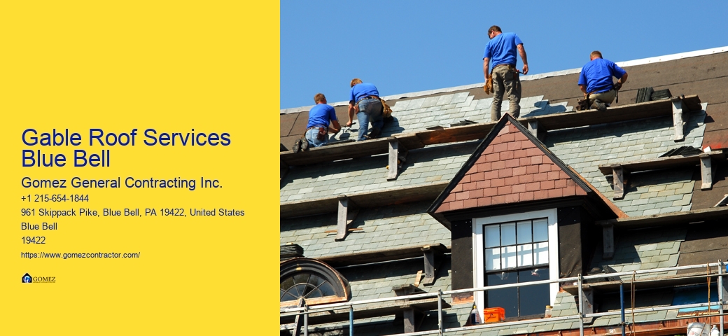 Gable Roof Services Blue Bell