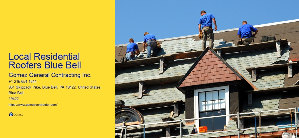 Local Residential Roofers Blue Bell