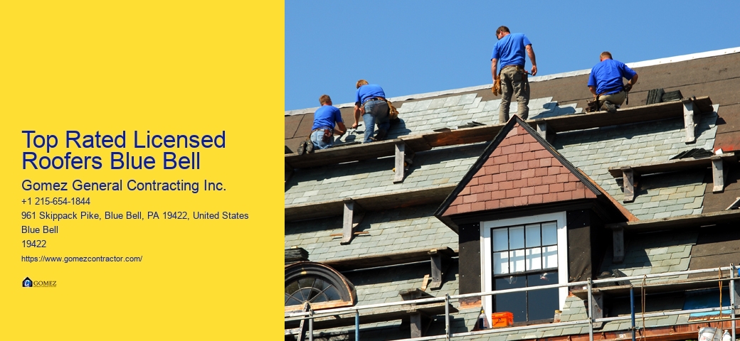 Top Rated Licensed Roofers Blue Bell
